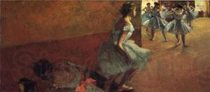 Edgar Degas Dancers Climbing a Stair France oil painting art